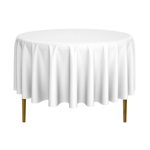 Lann's Linens Solid Color Round Tablecloth & Reviews Wayfair